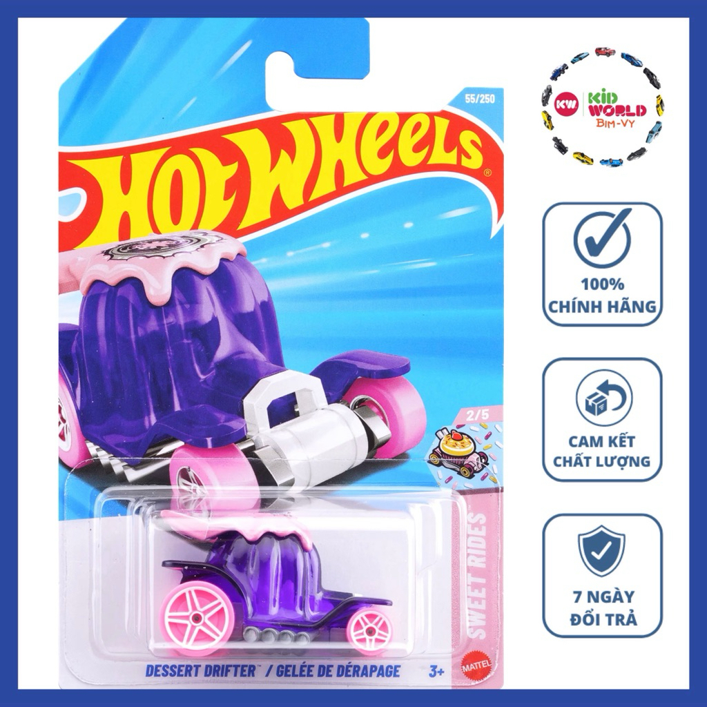 Hot Wheels basic Dessert Drifter JJJ25 รถโมเดล