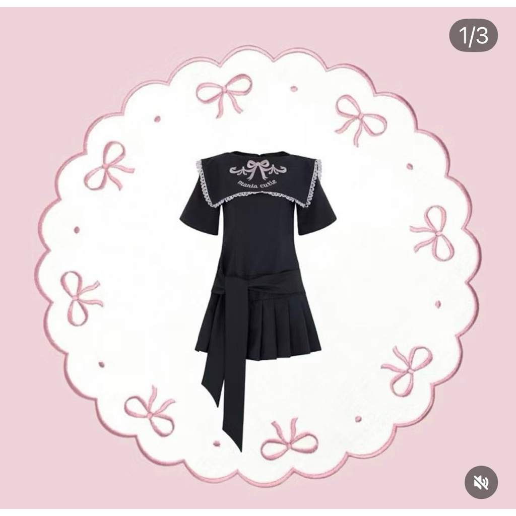 PASS เดรส mania cutie