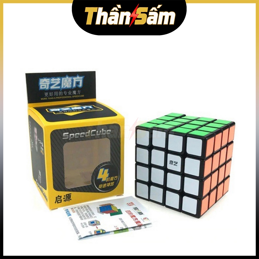 Rubik 4x4 QiYi QiYuan W Rubiks Cube 4x4x4 ของเล่นเด็กพัฒนาการการคิดทางปัญญา