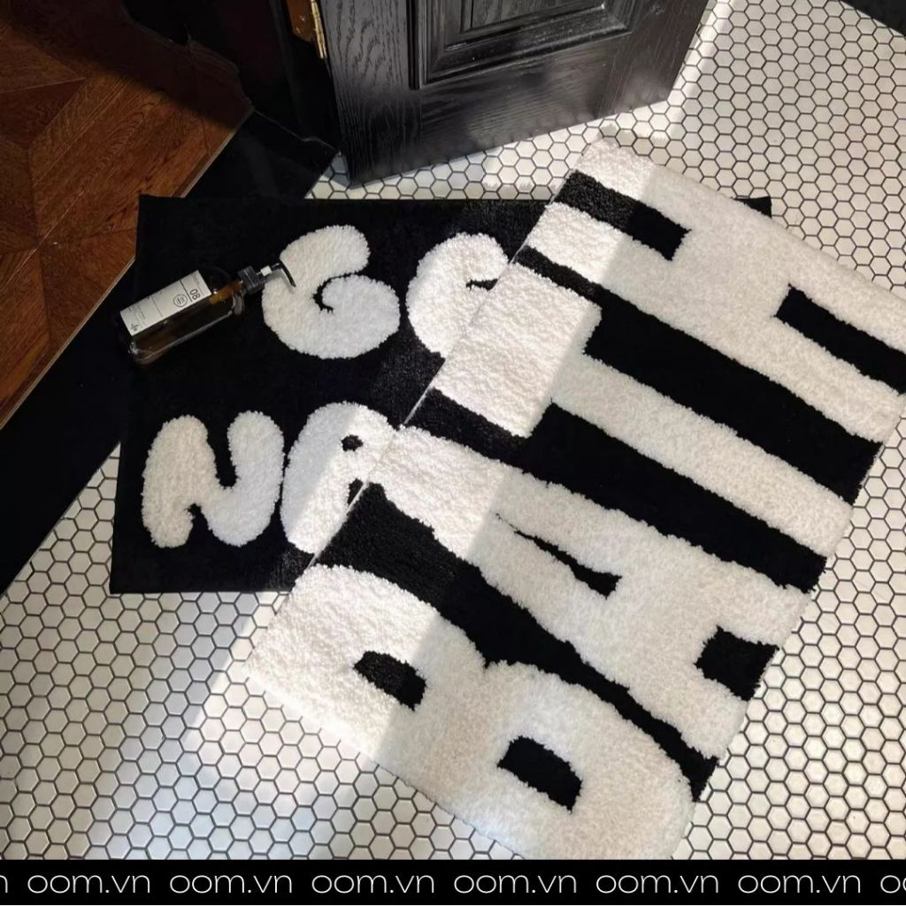 BATHNAKED BATHROOM CARPET - ดูดซับ กันลื่น