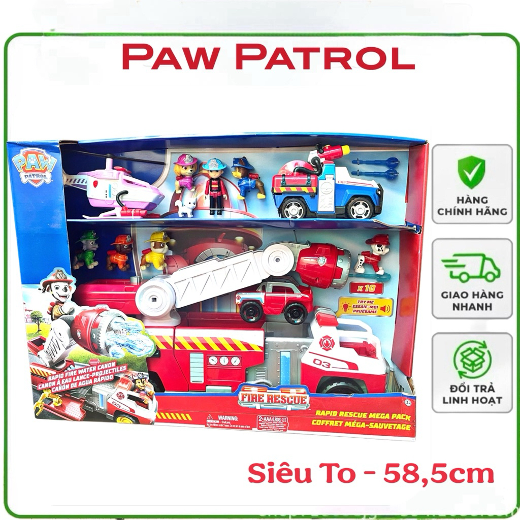 PAW PATROL Rescue Dog Toy Vehicle
