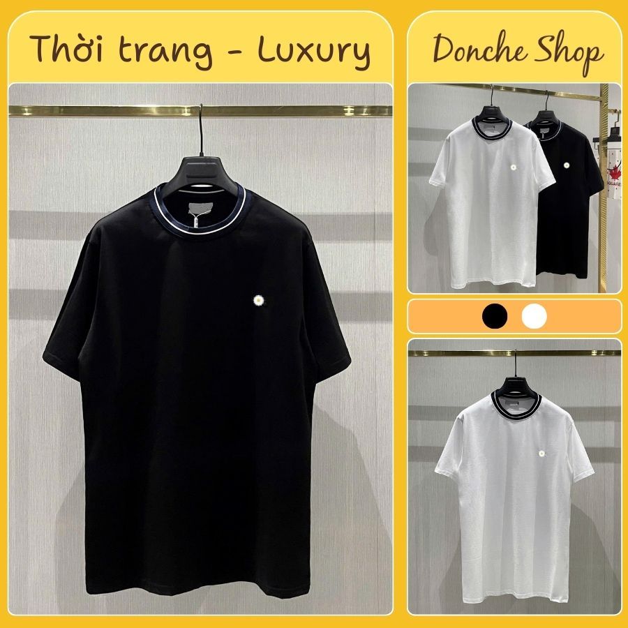 Lx Basic เสื้อยืดคอปกทองานปักจระเข้สวยมาก - Lx เสื้อยืดผู้ชายและผู้หญิงทําจากผ้าฝ้ายปัก APC069