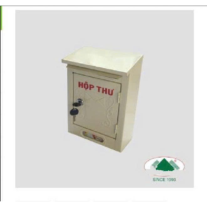2-(Q9HCM)-กล่องจดหมายขนาดเล็ก High Quality Powder Coated Cream Color-Code:TS02-SK-tr2-