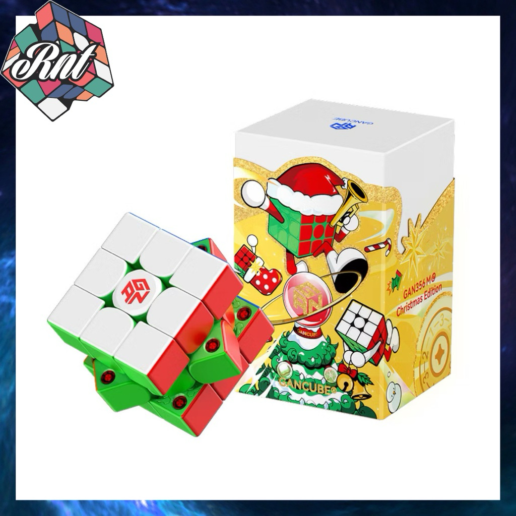 Rubik Gan 356 ME CHRISTMAS EDITION รุ่น CHRISTMAS พร้อมแม่เหล็ก