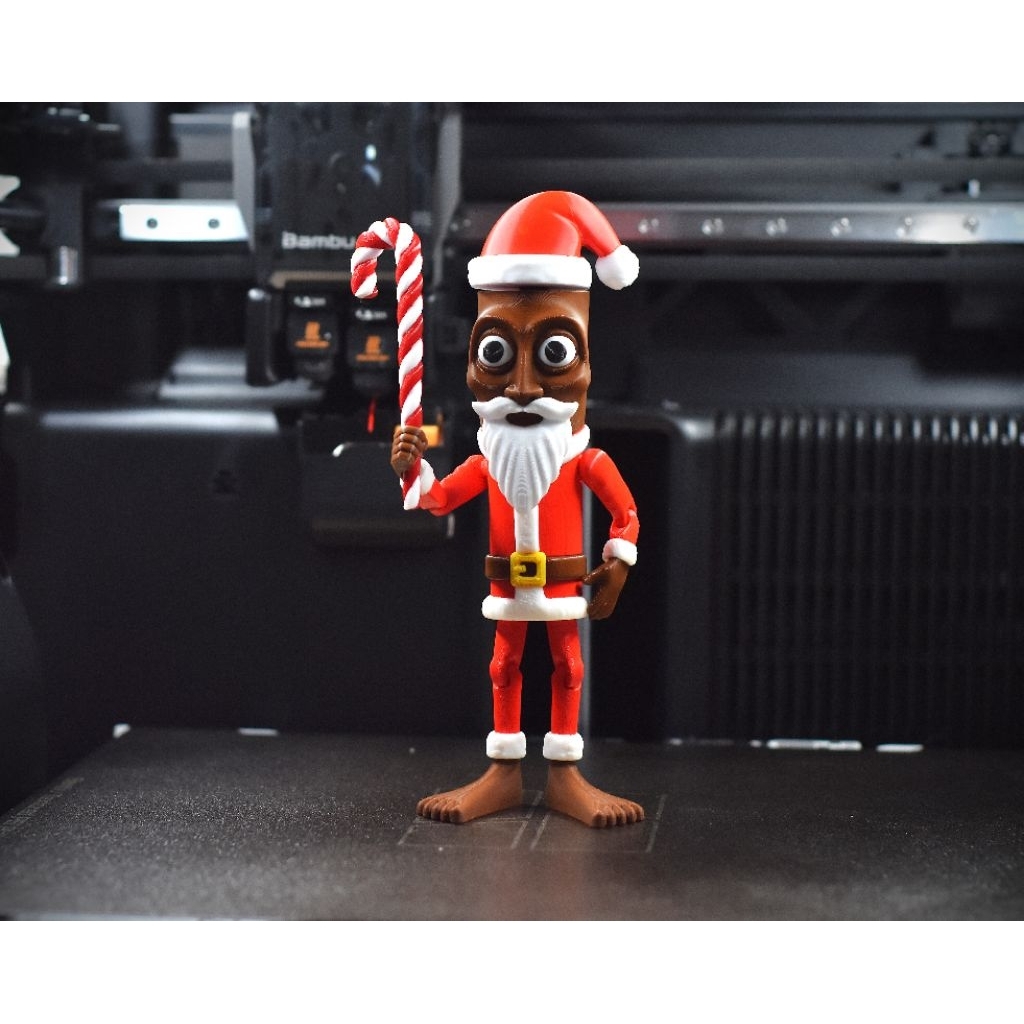 ​🎄 Tung tung tung Sahur Christmas Articulated Toy – Mô Hình Giáng Sinh Độc Lạ! 🔥