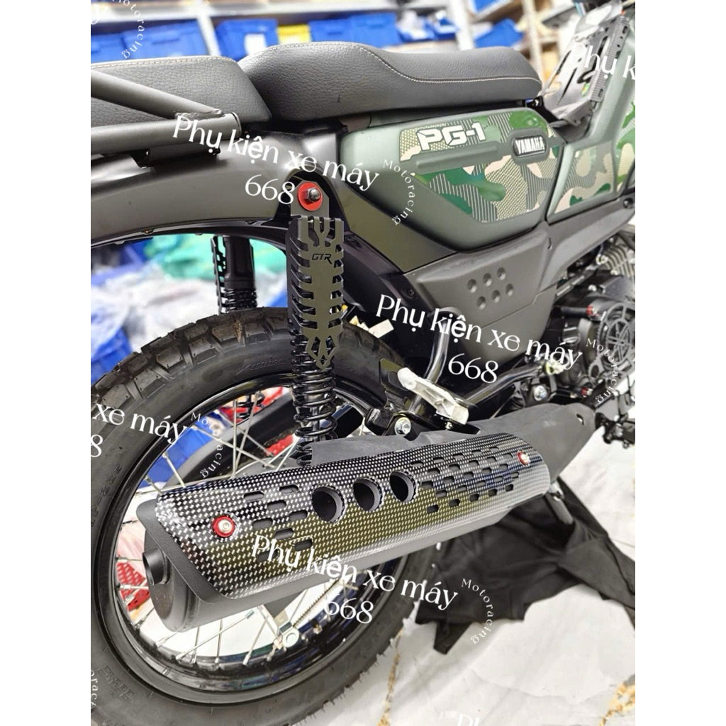 กันรอยโช๊คหลัง Yamaha Pg1