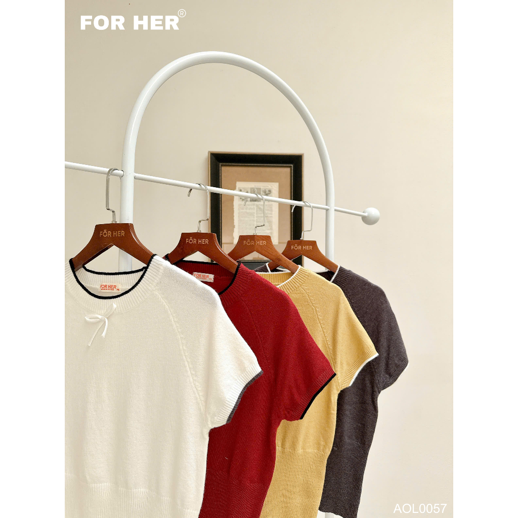 FORHER เสื้อสเวตเตอร์เอว - AOL00571 AOL00572 AOL00573 AOL00574