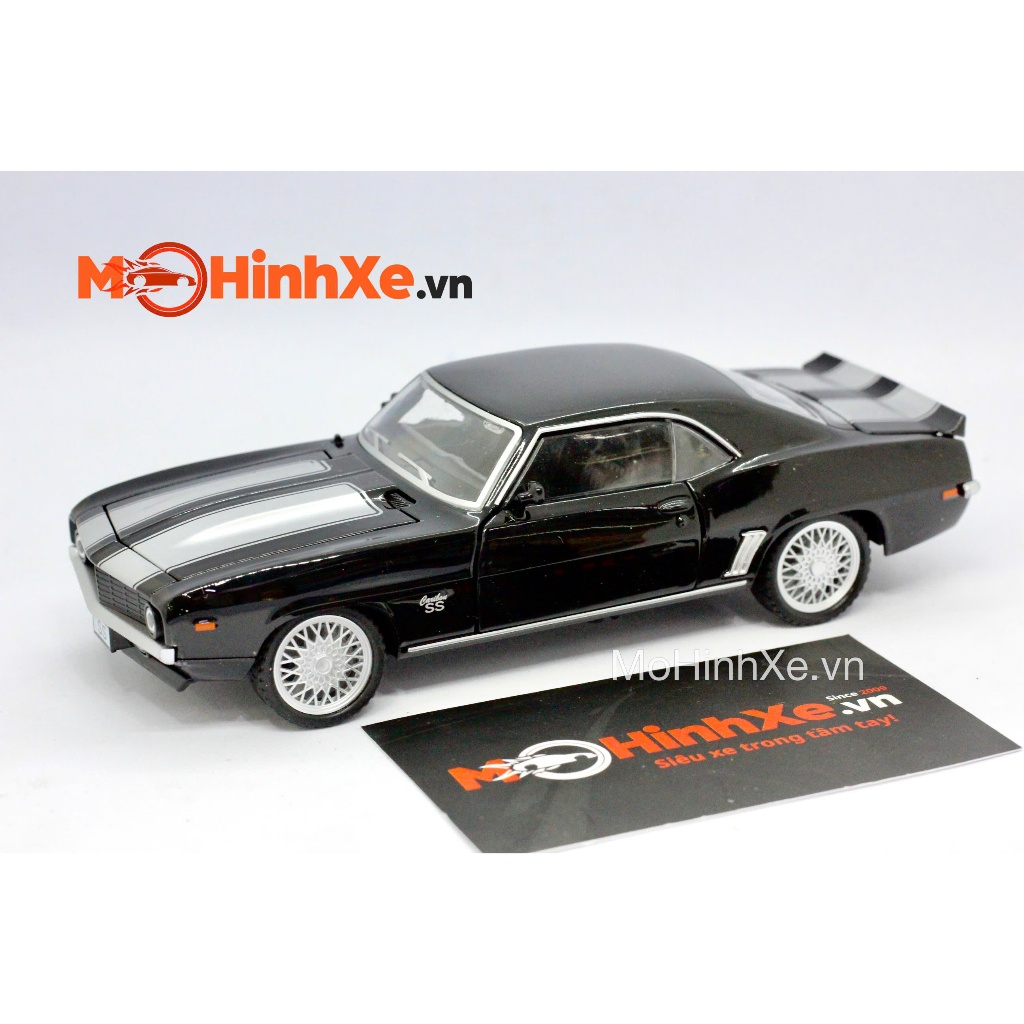 1969 Chevrolet Camaro SS 1:32 Double Horses Car Model