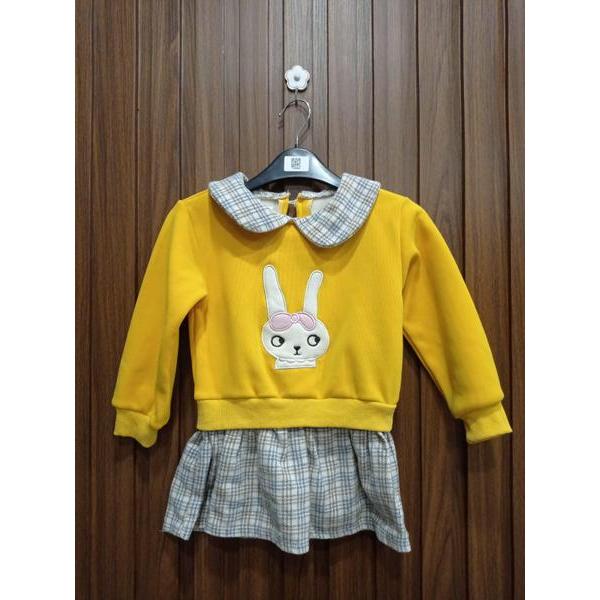 BYMO PASS - Clearance of dress with sweater (1-2Y) - Size XS