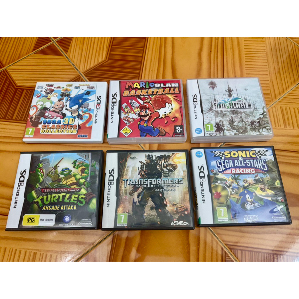 กล่องใสทดแทนสําหรับ เพื่อน (ยุโรป) ตลับเกม NDS / ดีเอส พร้อมฝาครอบ (มีรายการในคําอธิบาย)