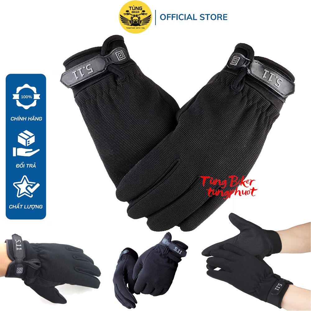 ถุงมือยุทธวิธีนิ้วยาว 511 ขี่มอเตอร์ไซค์ ปิกนิก