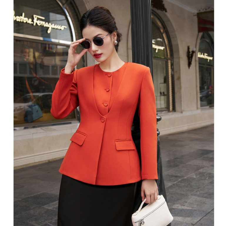 MY WAY Slim Fit ชุดเสื้อกั๊กและกระโปรงแขนยาว 3MJLB608W - 3MVB1163W - 3MCOB217W - CA0