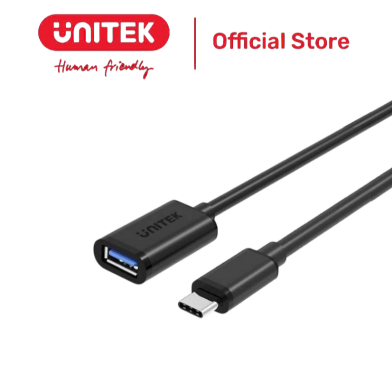UNITEK Y-C476BK Type-C to USB 3.0 Extension Cable (F)