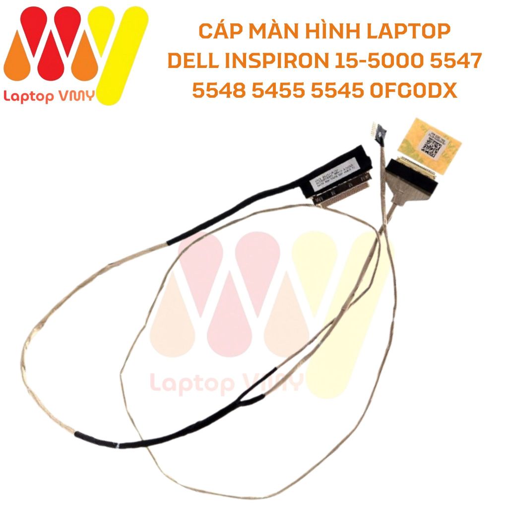 สาย VGA Dell Inspiron 15-5000 5547 5548 5455 5545 สายหน้าจอแล็ปท็อป 0FG0DX