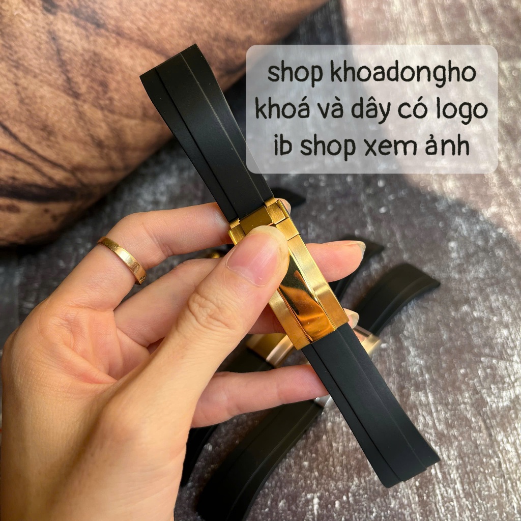 [ มาตรฐานของแท้ ] สายคล้องคอสําหรับนาฬิกา Rol GMT Daytona Submariner ผลิตจากยางซิลิโคนอ่อน 20mm 21mm