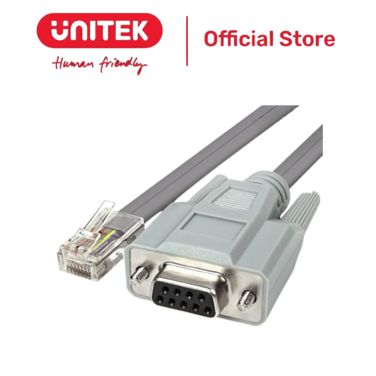 สายแปลง RJ45 ถึง RS232 / Com 9L (F) UNITEK 1.5 ม. C715GY