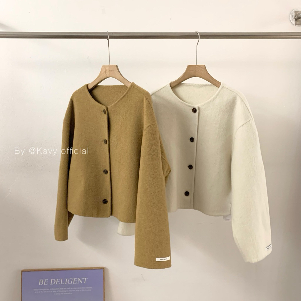 สิ่งของของฉัน เสื้อคลุมราตรีสั้น _ เค7271 (รูปจริง)