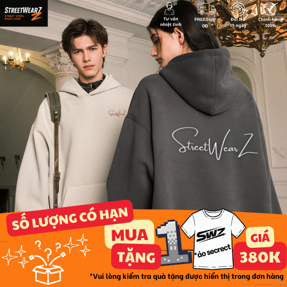 CLASSIC STREEWEARZ Unisex Local Brand HD07 Crab Leg Fleece Hoodie