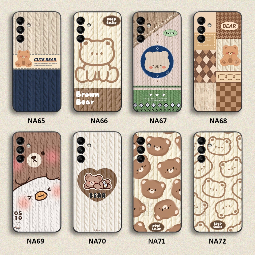 เคส Samsung A24 / A25 5G / A26 5G / A27 5G ลายขนสัตว์ Cute Bear