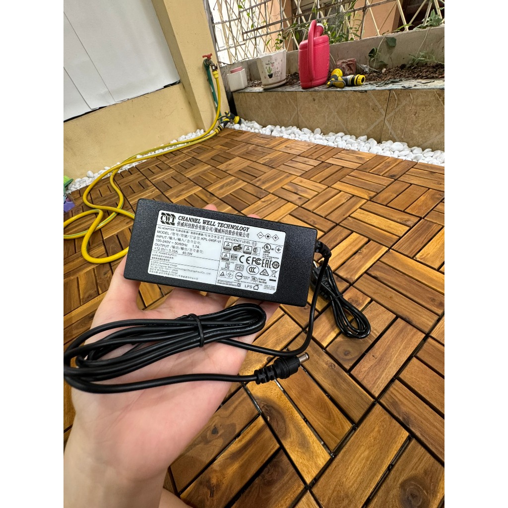 อะแดปเตอร์แปลงไฟ 12V – 3.33A | หมุด 5.5 มม | ชนิดดี – เสถียรภาพ – ทนทาน