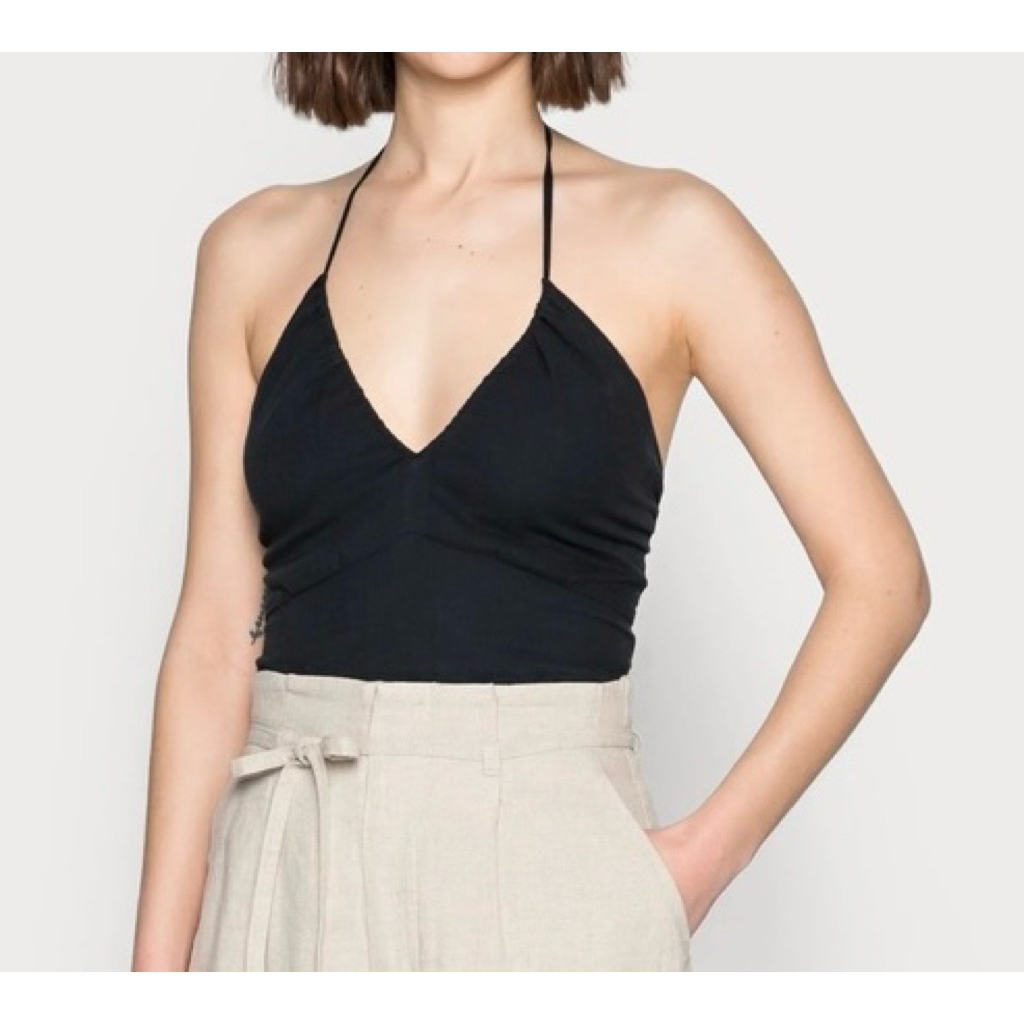 เสื้อกล้ามสีดําเมทัลลิกอเมริกัน - 2 Hands (Size L)