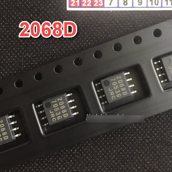 กระเป๋า 5 2068D NJM2068M JRC2068D SOP-8 เครื่องขยายเสียงชนิดวาง IC