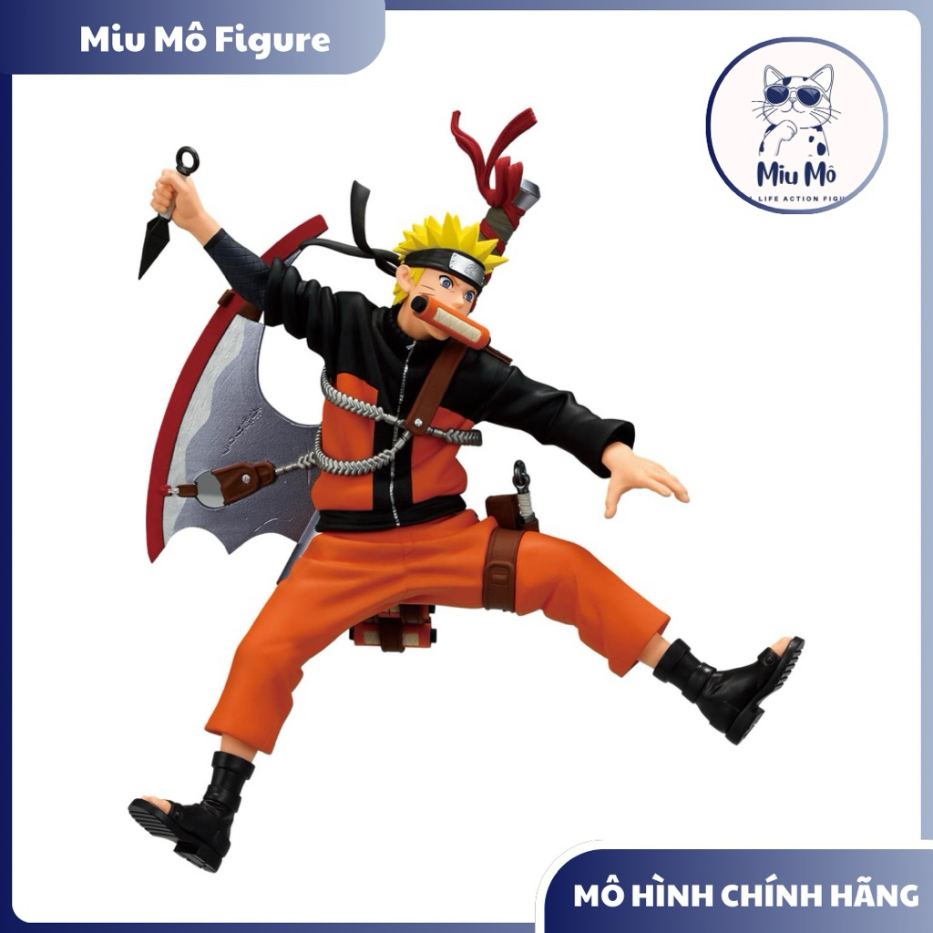 Naruto Uzumaki MODEL - Naruto Shippuuden - Vibration Stars - Naruto 72 Series, 33 ของแท้ BANDAI