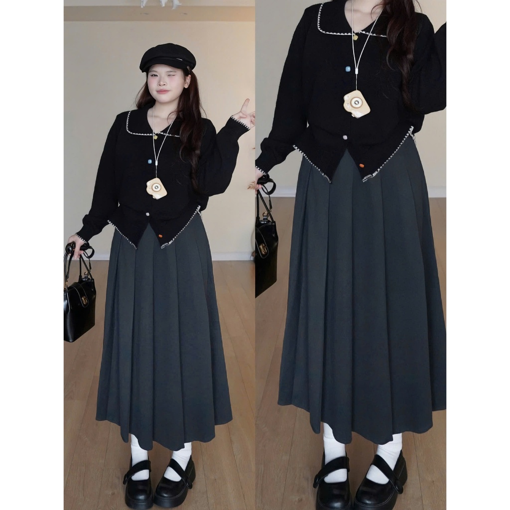 BIGSIZE ชุดราตรีจีบยาว M3292 - BOON BOON BIGSIZE