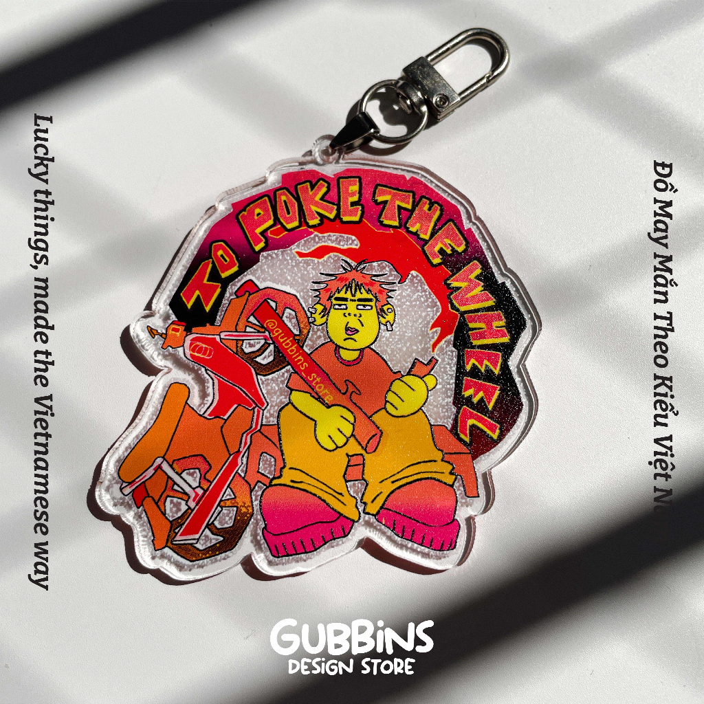 [Gubbins Store] พวงกุญแจ - WHEEL STAND