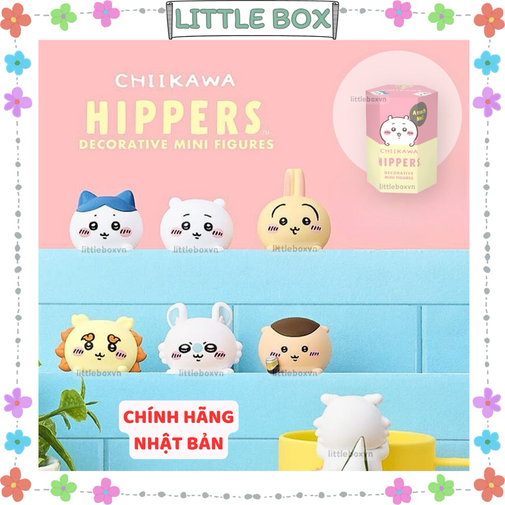 [ของแท้จากญี่ปุ่น - มีจําหน่าย] Chiikawa Hippers - โมเดลตกแต่ง Blindbox Chiikawa