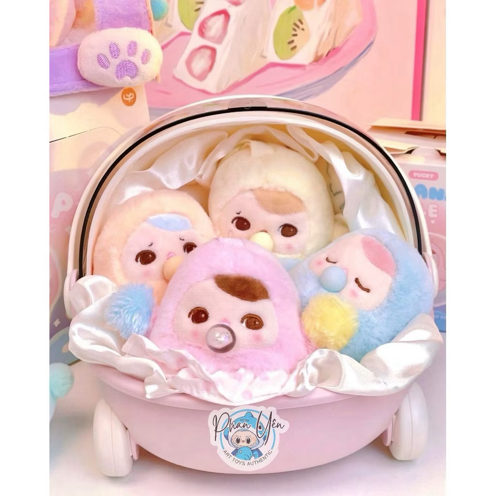 Pucky Beanie Bubble Up พวงกุญแจตุ๊กตาหมี - มุม PY