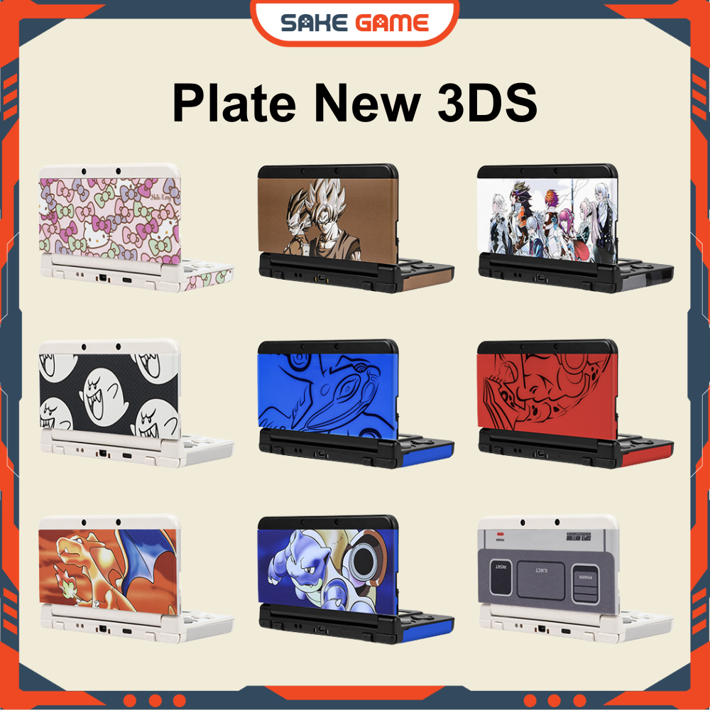 ฝาครอบแผ่น Nintendo ใหม่ 3DS กรณีแผ่น Nintendo ใหม่ 3DS กรณีใหม่ 3DS กรณีใหม่ 3DS กรณี N3DS กรณี N3D
