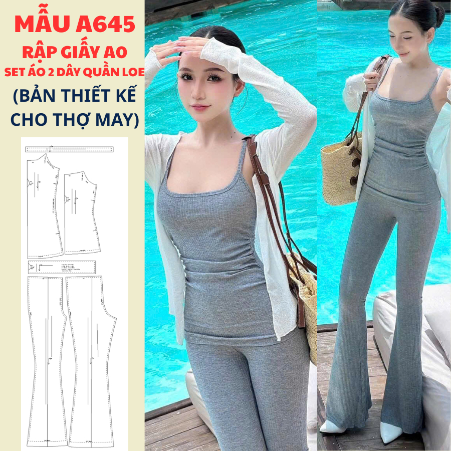 แผ่นกระดาษ A0 สําหรับ SEWINGERS - ชุด A645