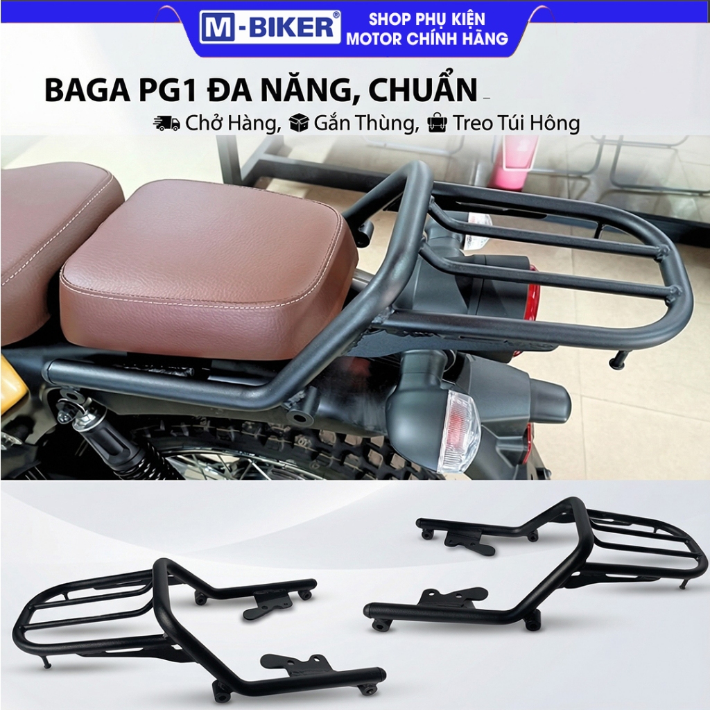 Yamaha PG1 Baga ท่อดัดหลัง PG1 - อุปกรณ์เสริม M-Biker ของแท้สําหรับ PG1