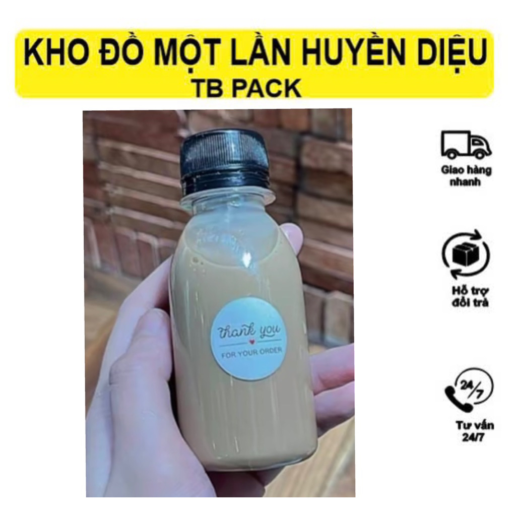 [COMBO 100 BOTTLES] ขวดพลาสติก 120ml พร้อมฝาดําหรือขาว