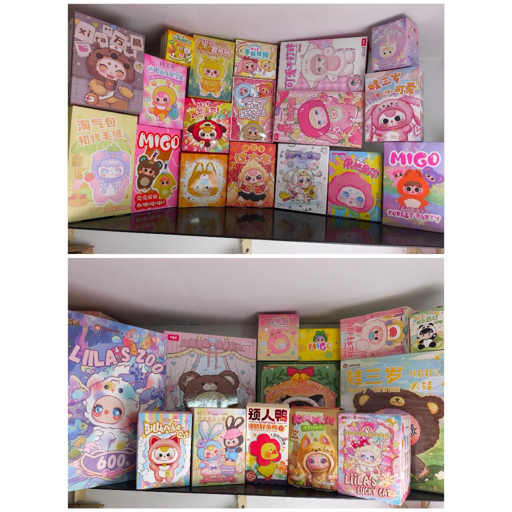 Blindbox IS AVAILABLE - AVAILABLE Babythree, Kimmon, Manchao, Nommi, Migo, Xira, Mia, Mcr V1, V3 min