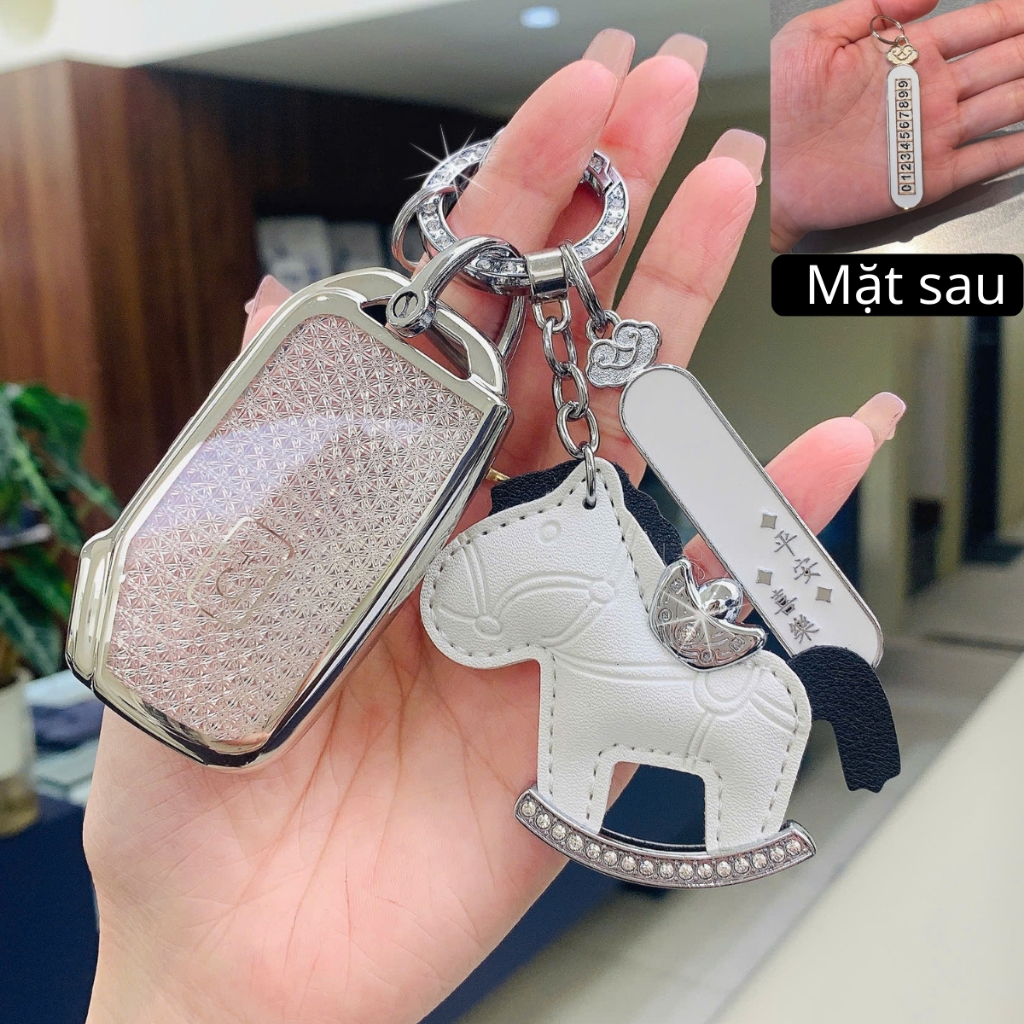 KIA SORENTO, SORTAGE, K3, K5 Iridescent 4 ปุ่ม Key Case - KIA K3, K5 คุณภาพสูง TPU Key Case