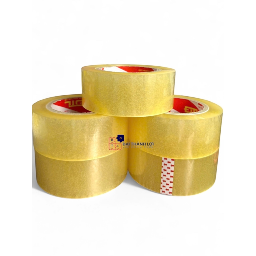 Combo 2 ม้วนของ ADHESIVE TAPE - 120 YARD/ 200 YARD ADHESIVE TAPE IN BOX STICKER, SUPER Tough 0.55MIC
