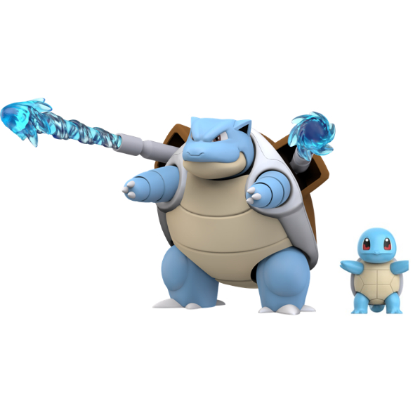 (ของแท้) โมเดลตกแต่งโปเกมอน - Squirtle & Blastoise - Keepplay - PP01