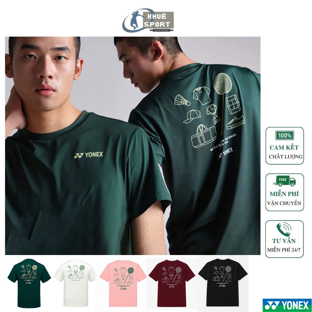 เสื้อกีฬา เสื้อซ้อมแบดมินตันสําหรับผู้ชายและผู้หญิงที่ทําจากวัสดุยางยืดคุณภาพสูงระบายอากาศได้ดูดซับเหงื่อได้ดี ทําไม กีฬา