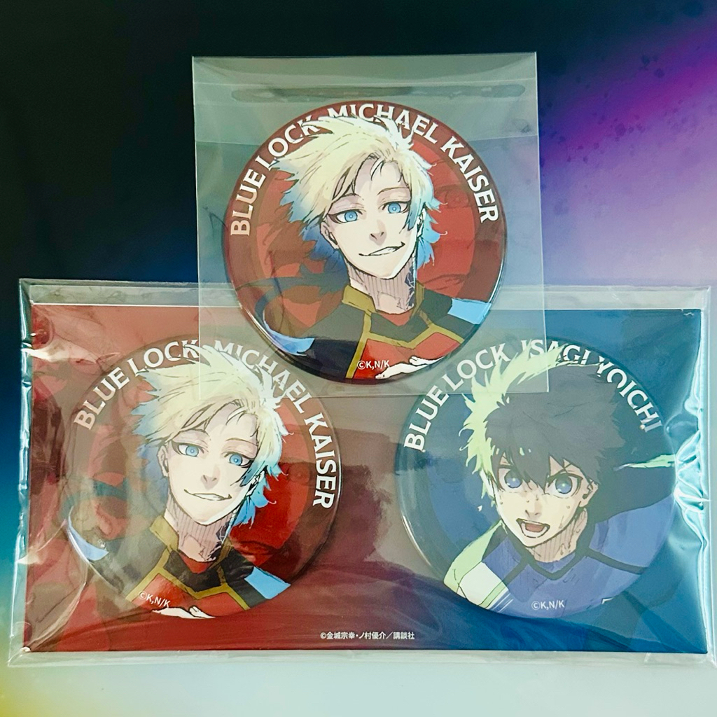 Blue Lock BLLK BLUE LOCK x ITESTON / ป้ายนิทรรศการ Kaiser Isagi