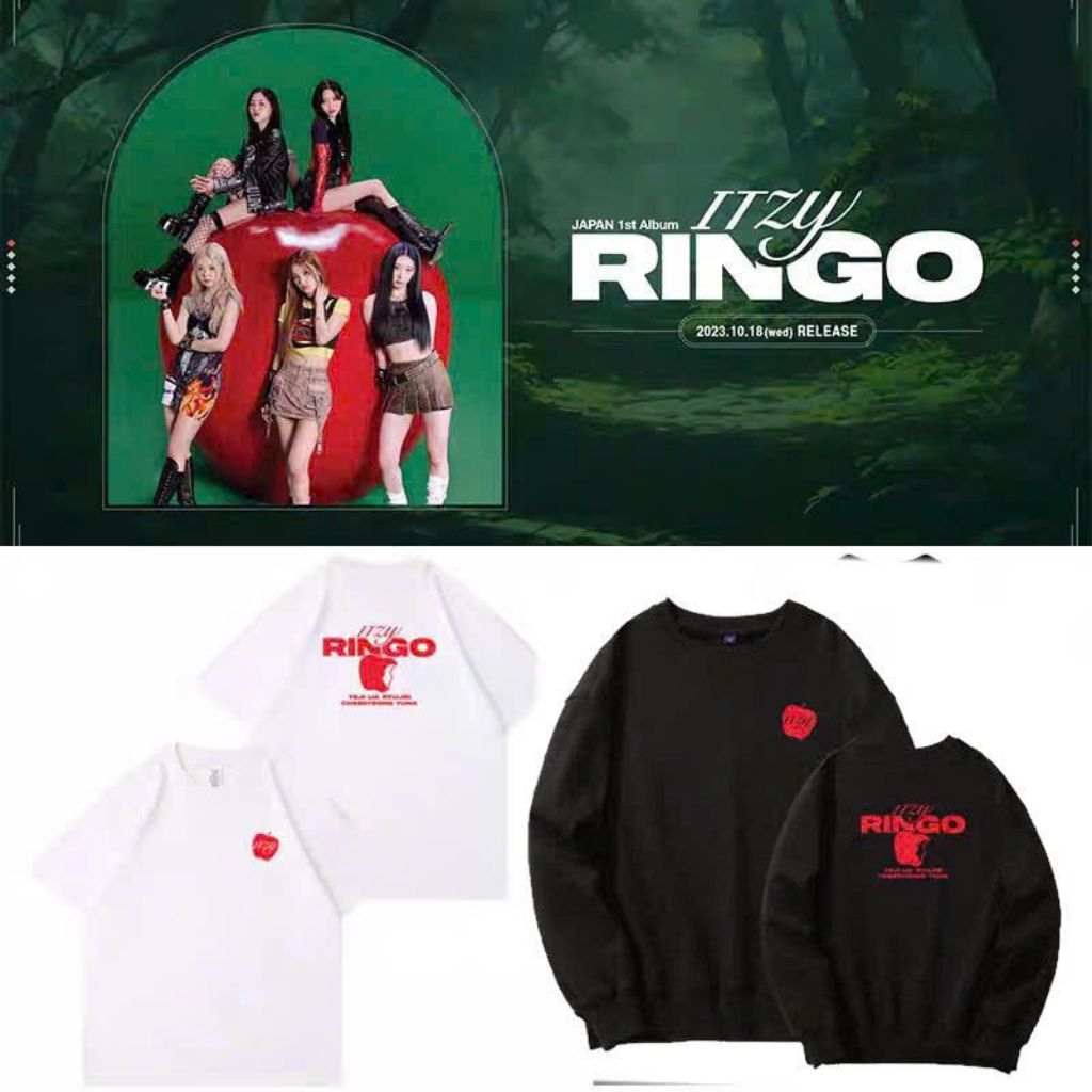 เสื้อยืด+สเวตเตอร์ ITZY - RINGO