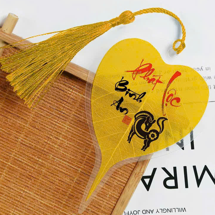 PLEASED LOC Bodhi Leaf 12 Zodiac Animals - มาสคอตฮวงจุ้ยแบบดั้งเดิม Yin Lich