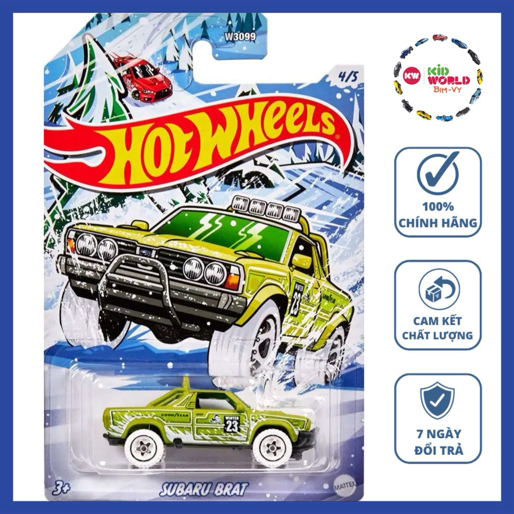 Hot Wheels Holiday Hot Rods Series Subaru Brat HLJ94.
