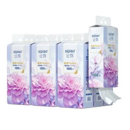 กล่อง 10 แพ็คเกจของ SIPAO WALL-MOUNTED TISSUES