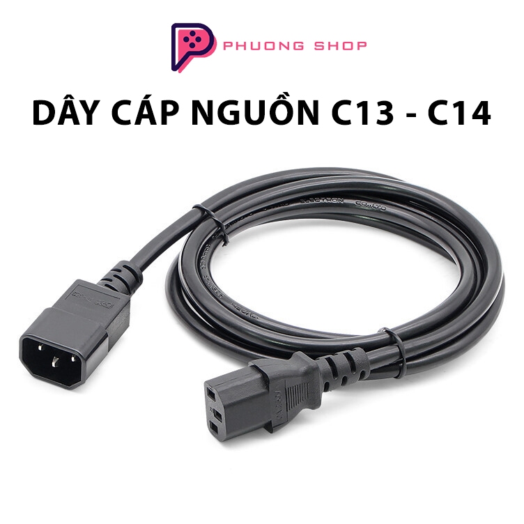 C13 C14 สายไฟมาตรฐาน ยาว 1.5 ม. ให้พลังงานสําหรับ UPS, PDU, เซิร์ฟเวอร์ แกนทองแดง 3Gx0.75 มม.