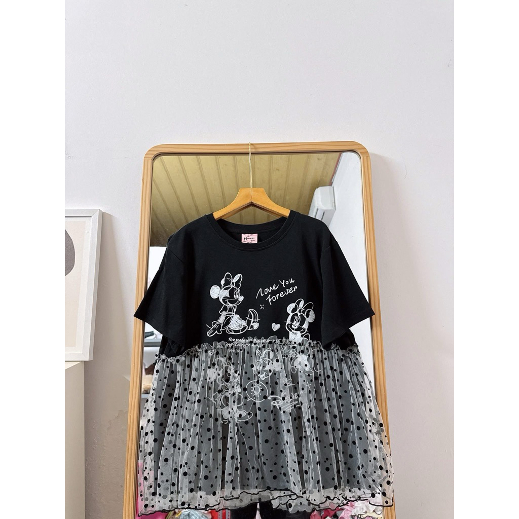 เสื้อยืดแบรนด์ Hui Hui ใส่ครั้งเดียว