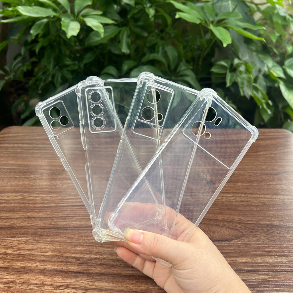เคส Vivo IQOO5 SE 5G/ IQOO7/ IQOO8 Pro/ IQOO9 Pro ซิลิโคนใส และทนต่อแรงกระแทก 4 มุม