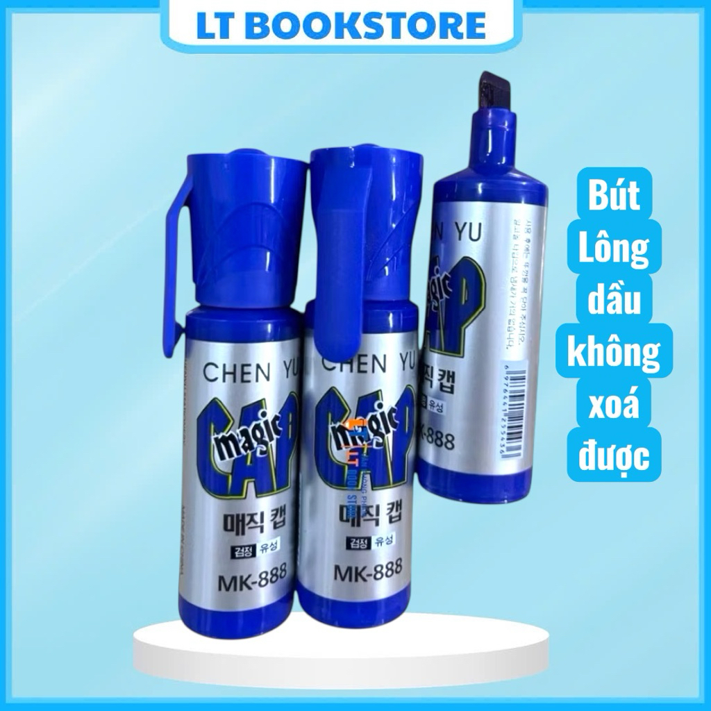 Combo 3 Chen Yu Magic Cap MK-888 ปากกาแปรงน้ํามัน | หมึกเข้ม กันแห้ง เขียนได้ทุกพื้นผิว | ร้านหนังสื