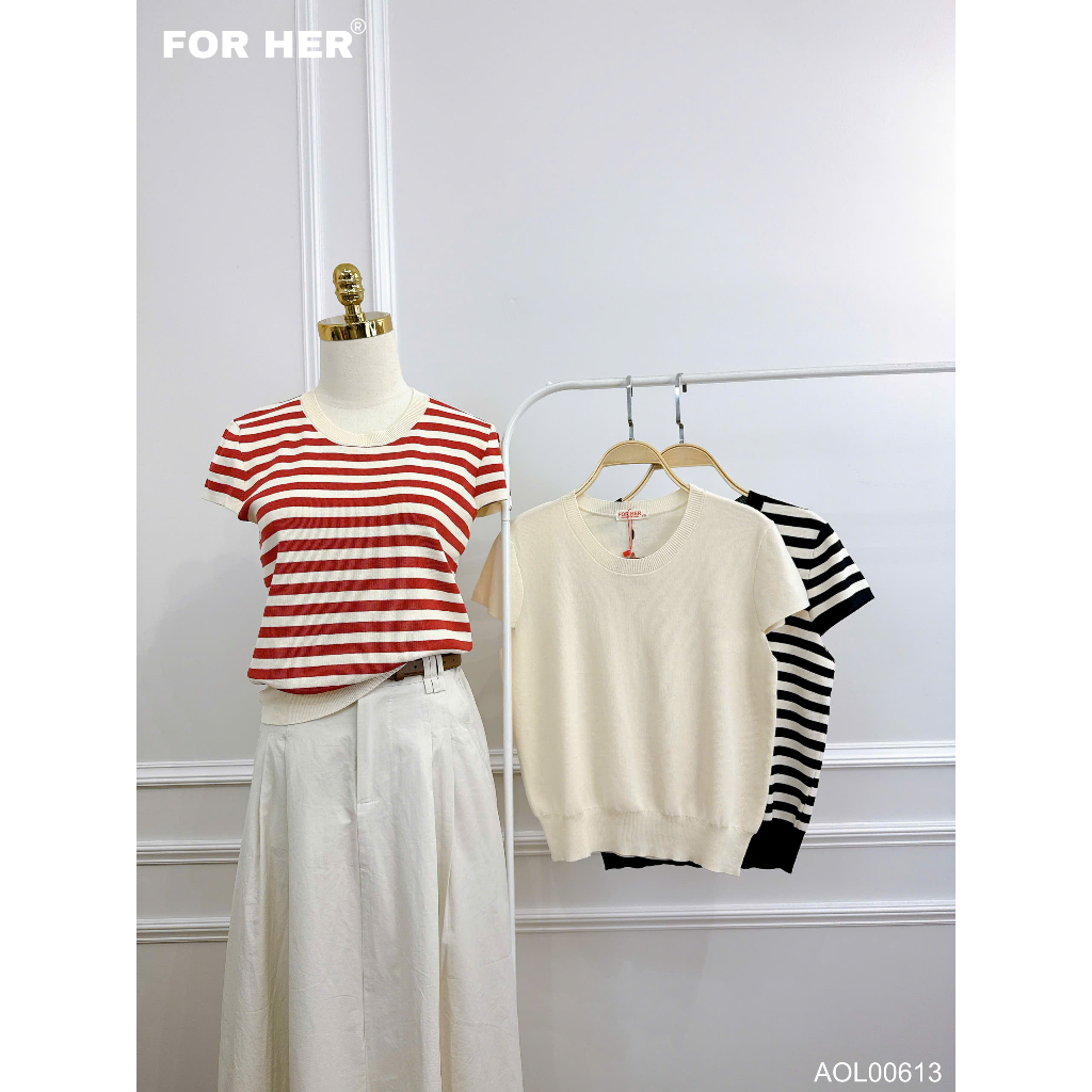 FORHER เสื้อสเวตเตอร์แขนกุด - AOL00611 AOL00612 AOL00613